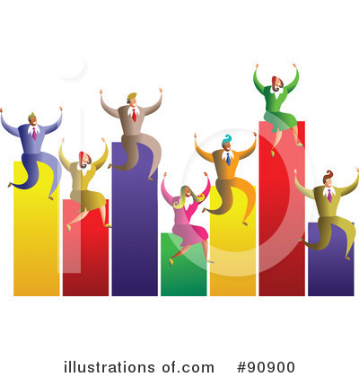 Royalty-Free (RF) Bar Graph Clipart Illustration by Prawny - Stock Sample #90900