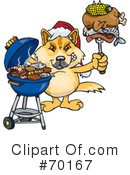 Barbecue Clipart #70167 by Dennis Holmes Designs