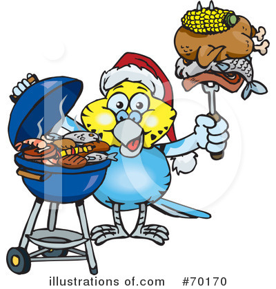 Royalty-Free (RF) Barbecue Clipart Illustration by Dennis Holmes Designs - Stock Sample #70170