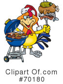 Barbecue Clipart #70180 by Dennis Holmes Designs