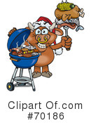 Barbecue Clipart #70186 by Dennis Holmes Designs