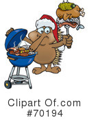 Barbecue Clipart #70194 by Dennis Holmes Designs