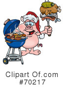 Barbecue Clipart #70217 by Dennis Holmes Designs