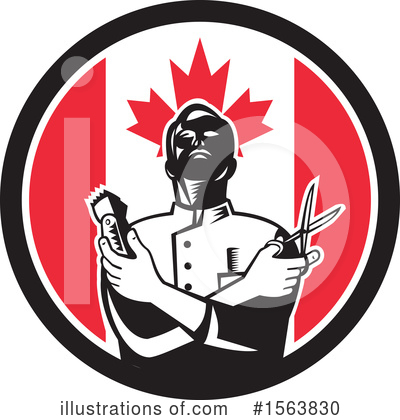 Canadian Flag Clipart #1563830 by patrimonio