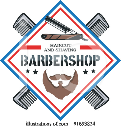 Royalty-Free (RF) Barber Clipart Illustration by Vector Tradition SM - Stock Sample #1693824