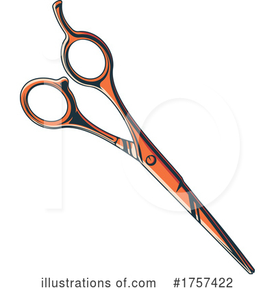 Scissors Clipart #1757422 by Vector Tradition SM