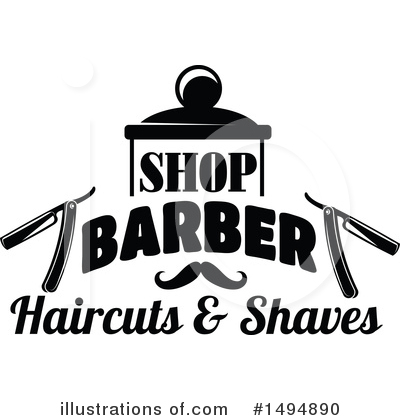 Royalty-Free (RF) Barber Shop Clipart Illustration by Vector Tradition SM - Stock Sample #1494890
