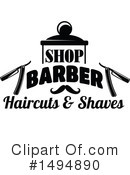 Barber Shop Clipart #1494890 by Vector Tradition SM