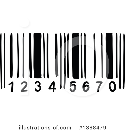 Barcode Clipart #1388479 by Vector Tradition SM