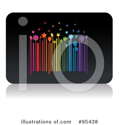 Royalty-Free (RF) Barcode Clipart Illustration by Eugene - Stock Sample #95438