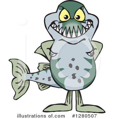 Fish Clipart #1280507 by Dennis Holmes Designs