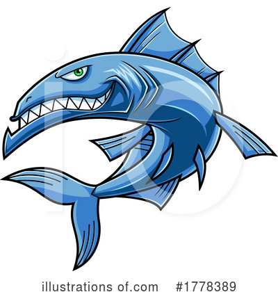 Barracuda Clipart #1778389 by Hit Toon