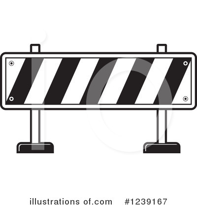 Barricade Clipart #1239167 by Lal Perera