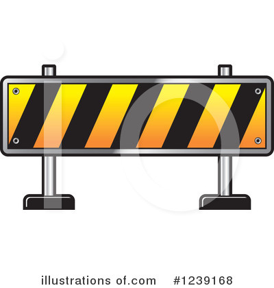 Royalty-Free (RF) Barricade Clipart Illustration by Lal Perera - Stock Sample #1239168