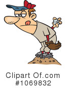 Baseball Clipart #1069832 by toonaday