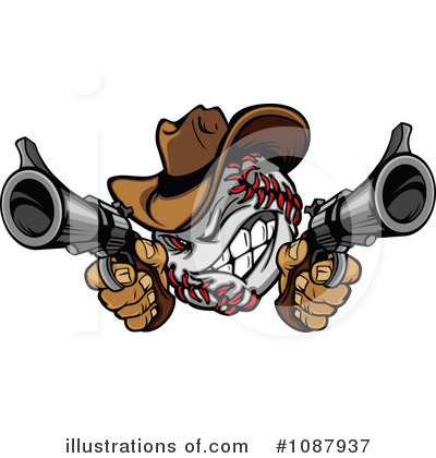 Gunslinger Clipart #1087937 by Chromaco