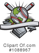 Baseball Clipart #1088967 by Chromaco
