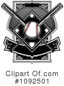 Baseball Clipart #1092501 by Chromaco