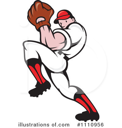 Royalty-Free (RF) Baseball Clipart Illustration by patrimonio - Stock Sample #1110956