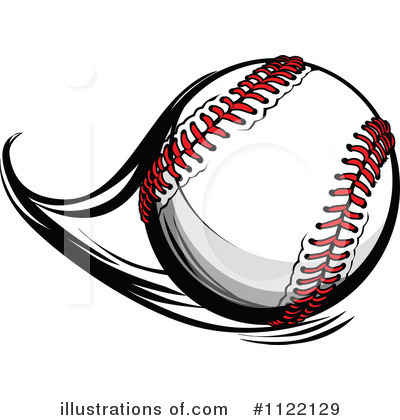Royalty-Free (RF) Baseball Clipart Illustration by Chromaco - Stock Sample #1122129