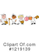 Baseball Clipart #1219139 by LaffToon