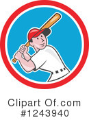 Baseball Clipart #1243940 by patrimonio