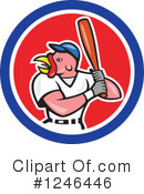Baseball Clipart #1246446 by patrimonio