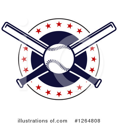 Baseball Clipart #1264808 by Vector Tradition SM