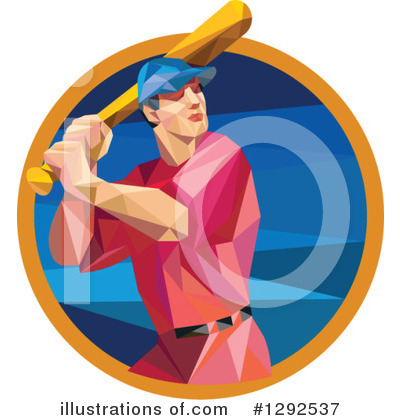Royalty-Free (RF) Baseball Clipart Illustration by patrimonio - Stock Sample #1292537