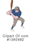 Baseball Clipart #1360982 by patrimonio