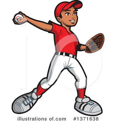 Baseball Clipart #1371638 by Clip Art Mascots