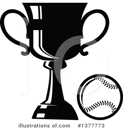 Royalty-Free (RF) Baseball Clipart Illustration by Vector Tradition SM - Stock Sample #1377773
