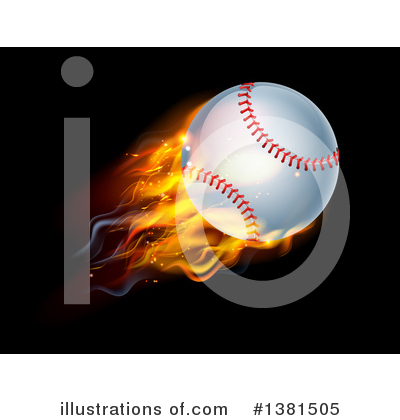 Royalty-Free (RF) Baseball Clipart Illustration by AtStockIllustration - Stock Sample #1381505