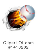 Baseball Clipart #1410202 by AtStockIllustration