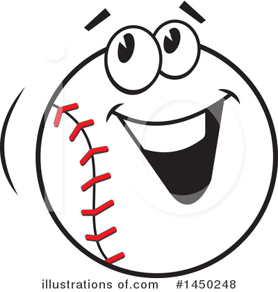 Royalty-Free (RF) Baseball Clipart Illustration by Johnny Sajem - Stock Sample #1450248