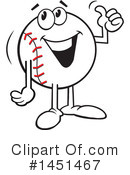 Baseball Clipart #1451467 by Johnny Sajem