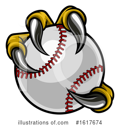 Royalty-Free (RF) Baseball Clipart Illustration by AtStockIllustration - Stock Sample #1617674