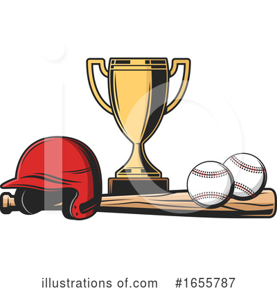 Baseball Clipart #1655787 by Vector Tradition SM