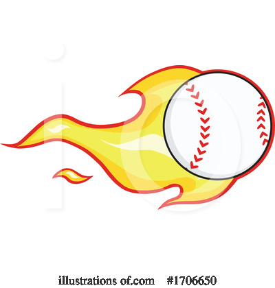 Royalty-Free (RF) Baseball Clipart Illustration by Hit Toon - Stock Sample #1706650