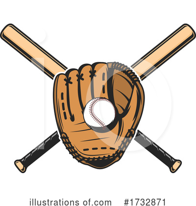 Softball Clipart #1732871 by Vector Tradition SM
