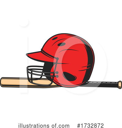 Softball Clipart #1732872 by Vector Tradition SM