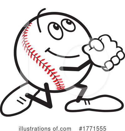 Royalty-Free (RF) Baseball Clipart Illustration by Johnny Sajem - Stock Sample #1771555