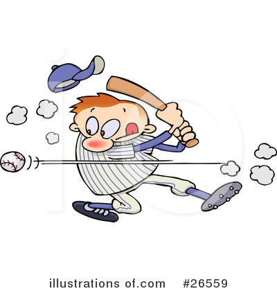 Royalty-Free (RF) Baseball Clipart Illustration by gnurf - Stock Sample #26559