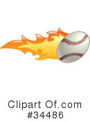 Baseball Clipart #34486 by AtStockIllustration