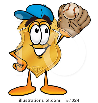 Royalty-Free (RF) Baseball Clipart Illustration by Mascot Junction - Stock Sample #7024