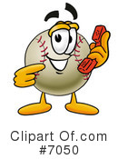 Baseball Clipart #7050 by Mascot Junction
