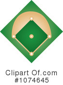 Baseball Diamond Clipart #1074645 by Pams Clipart