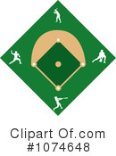 Baseball Diamond Clipart #1074648 by Pams Clipart