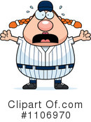 Baseball Player Clipart #1106970 by Cory Thoman