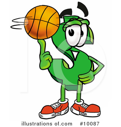 Royalty-Free (RF) Basketball Clipart Illustration by Mascot Junction - Stock Sample #10087